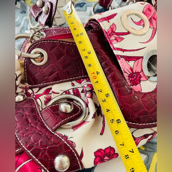 Floral Toile Purse - Picture 9 of 10